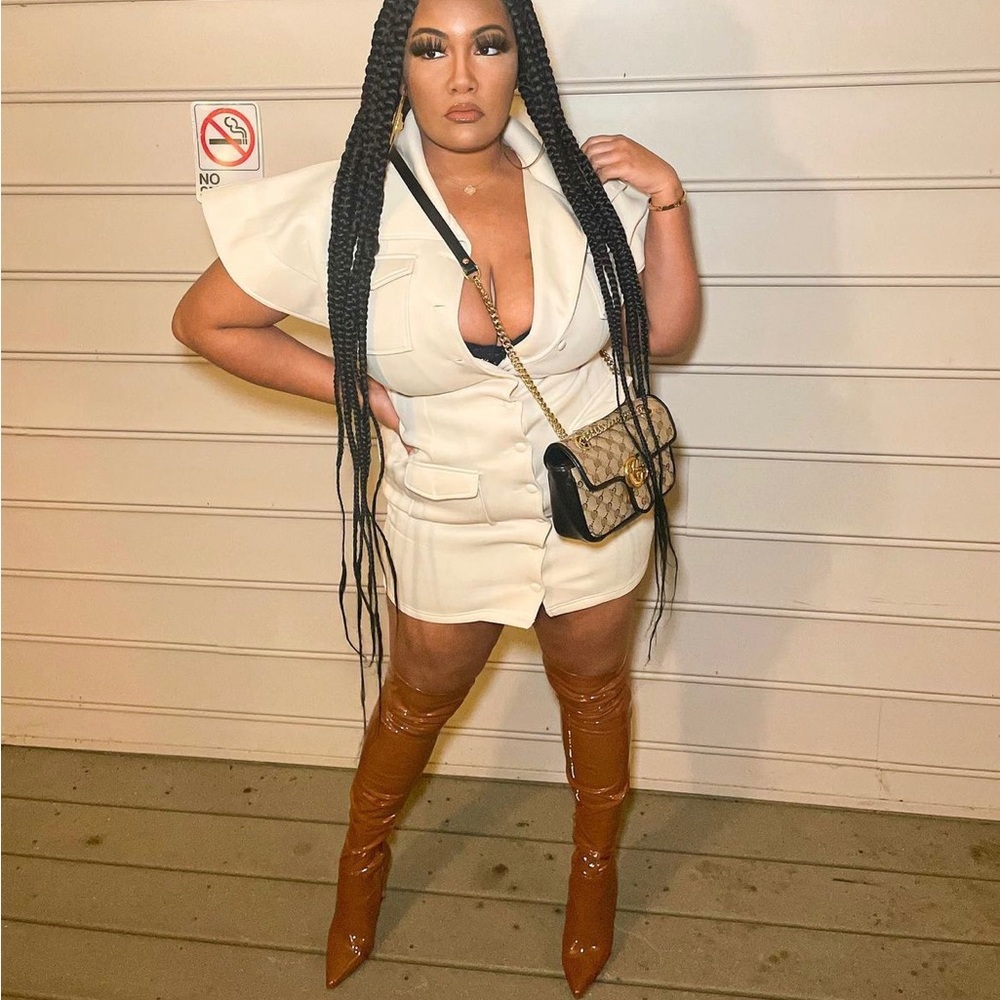 Tan Dress
